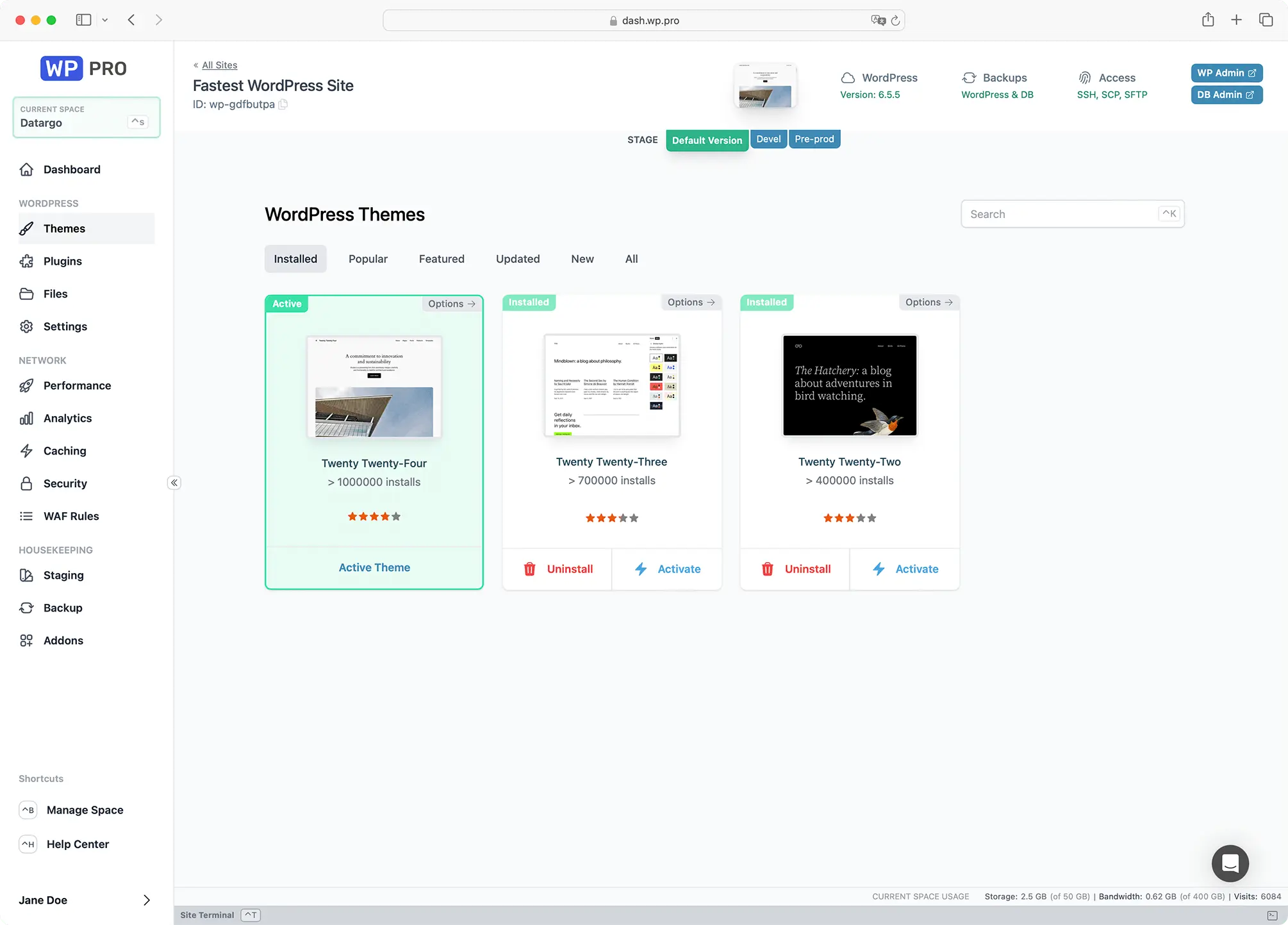 WordPress gestito